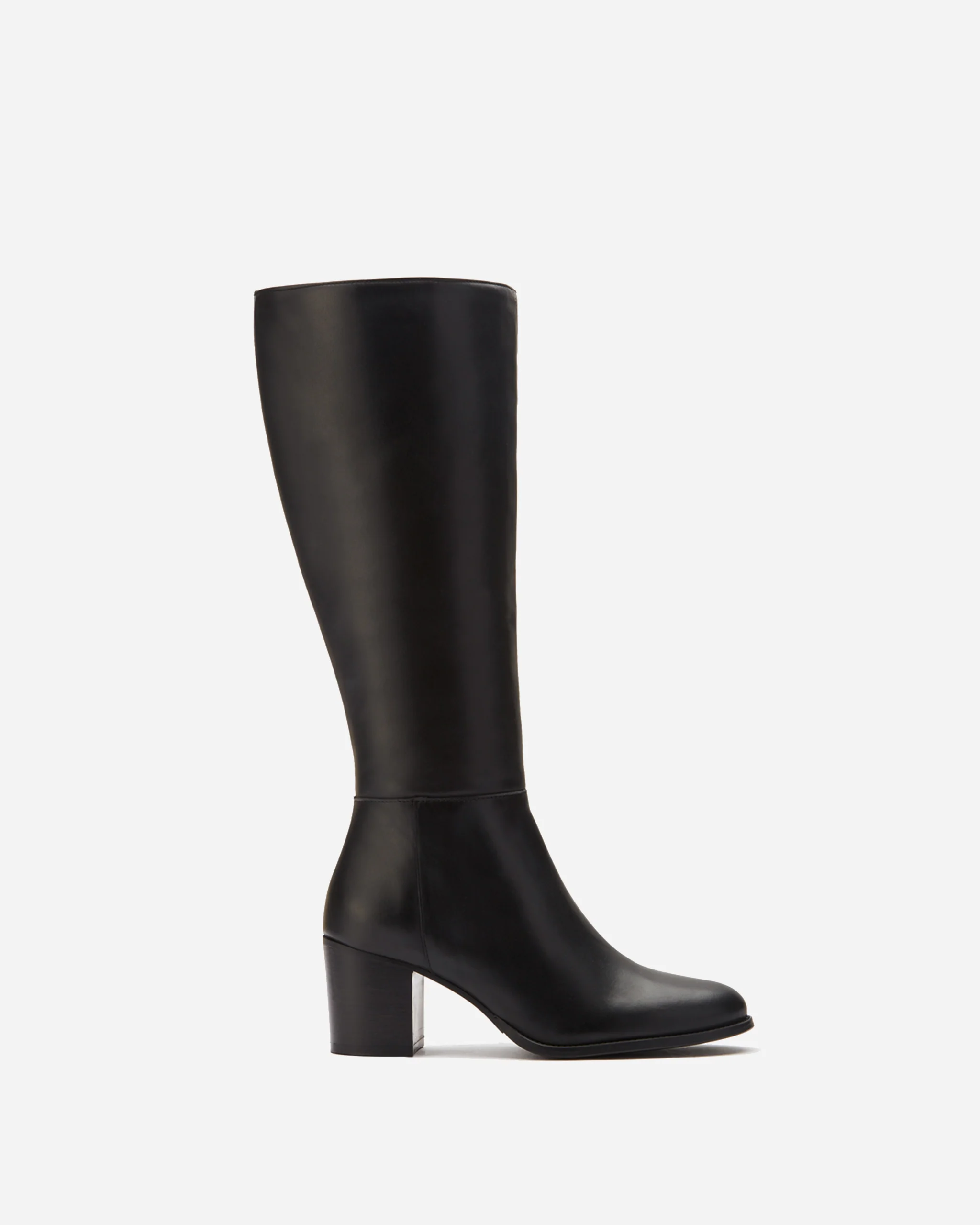 Black Block Heeled Boots